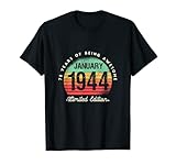 Photo Gallery 78 anni di essere fantastico edizione limitata gennaio 1944 maglietta Photo Gallery 78 anni di essere fantastico edizione limitata gennaio 1944 maglietta