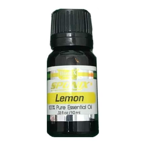 Best Lemon Essential Oil - Top Aromatherapy Oil - 100% Pure - Therapeutic Grade and Premium Quality - 10 mL by Sponix Cover