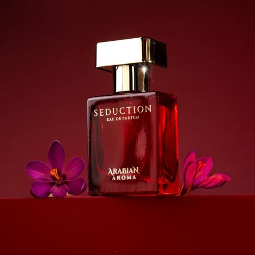 Image of Arabian Aroma Luxury Unisex Perfume Gift Set | Exotic Long Lasting Perfume for Men & Women | Eau De Parfum | Perfume Set for Couple Gift Pack | Seduction, Horizon & Dark (30ml)