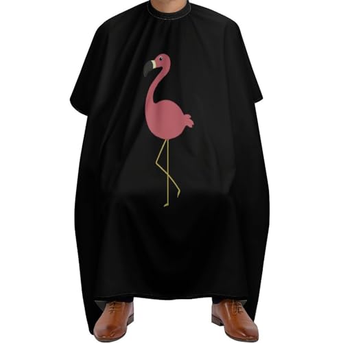 Cute Flamingo Hair Cutting Cape for Men Women Waterproof Barber Cape Adjustable Salon Haircut Capes