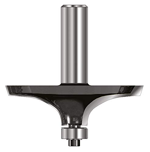 ENT 15680 Formfräser HW (HM), Schaft (C) 12 mm, Durchmesser (A) 63,5 mm, B1 20 mm, B2 13 mm, D 40 mm, FormA mit Kugellager