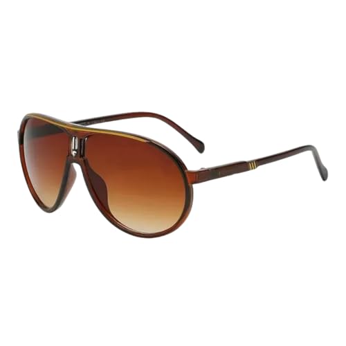 Lunettes de soleil rétro en métal UV400 unisexes style vintage