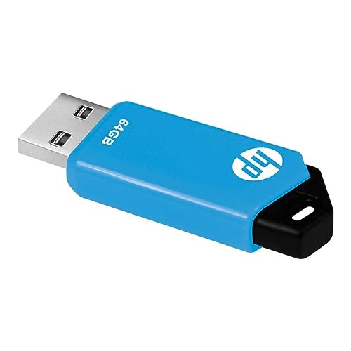 HP v150w 64 GB USB 2.0 Flash Drive (Blue) - Image 2