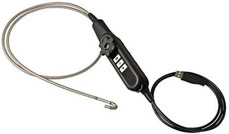 D3160 USB Digital 180 Degree One-Way Articulating Borescope with 5.9mm Diameter 1 Meter Long Camera Probe
