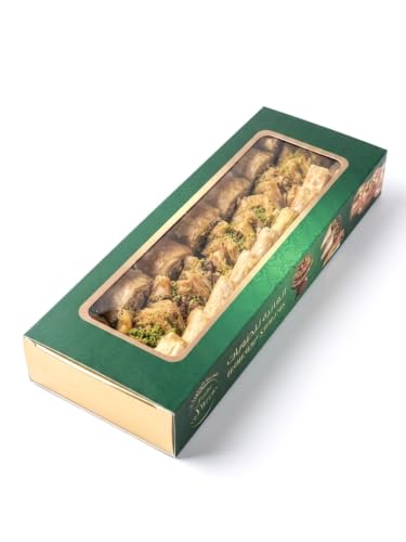 Traditional Middle Eastern Honey-Glazed Baklawa Mix Fresh Handmade Phyllo Pastry Dessert Multiple Pieces (بقلاوة ميكس)