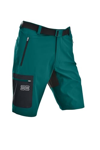 Bermuda élastique Maul Doldenhorn XT sapin et noir pour randonnée
