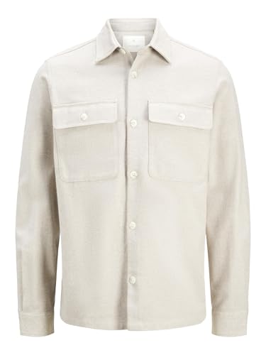 Jack & Jones JPRRAYMOND LS SN Veste de Chemise, pour Homme, Coupe Confortable, Coupe Confortable, Taille M
