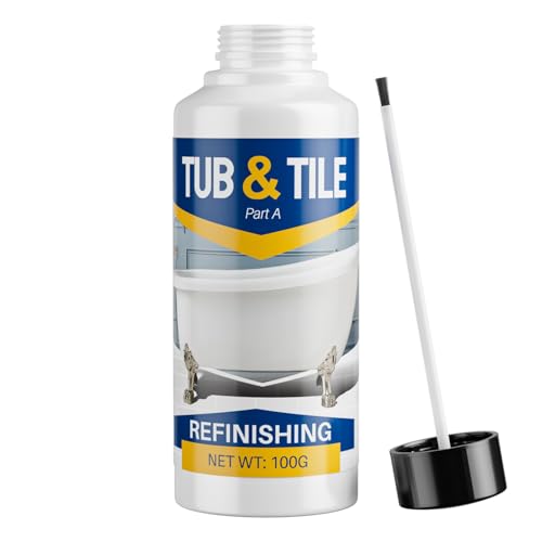 IRONABLE Touch Up Paint, 3.3oz Tub and Tile Paint for