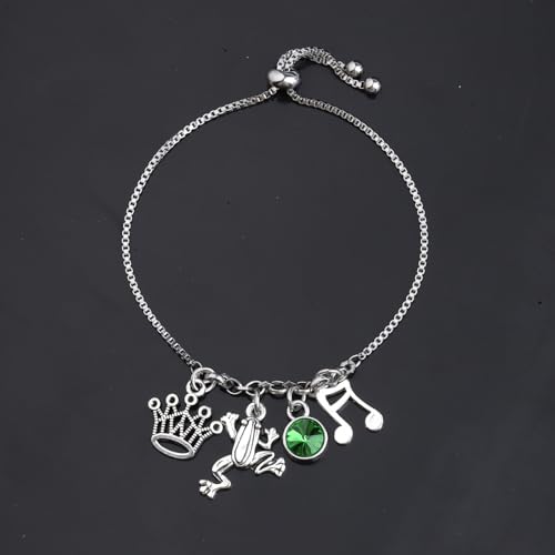 BLEOUK Cute Princess Bracelet Frog Lover Inspired Gift Cartoon Fans Gift Princess Jewelry4