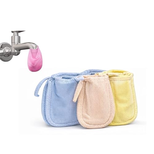 Image of Cotton Tap Water Filter Cloth 3 Pcs | Reusable Double Layer Tap Water Filter Cover for Drinking | Kitchen Sink Nal Tahli (Pack of 3(Starter Pack))