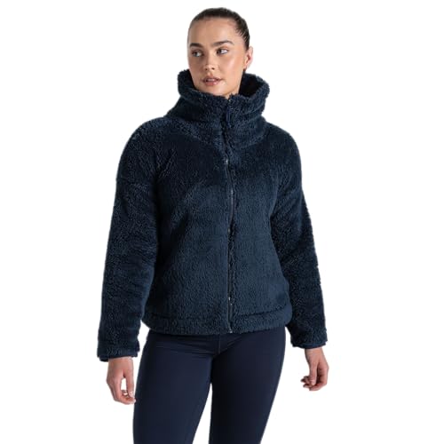 Craghoppers Womens Bronagh Sherpa Fleece Jacket, Blue Navy, 12