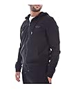 Dobladillo recto Guess Sudadera Brooks para hombre, Schwarz, XXL