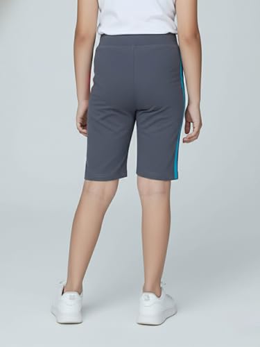 Image of KiddoPanti Girls Knee Length Cycling Shorts Pack of 2