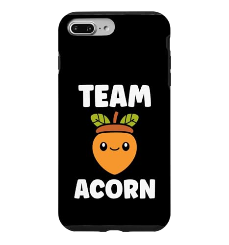 Funny Oak Acorn Small Nut Minimalist Cute simple team Acorn �X�}�z�P�[�X iPhone 7 Plus/8 Plus �p