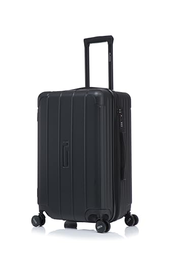 Valise Moyenne 65 cm Modèle 2026 CELIMS au Design Noir Épuré et Rigide