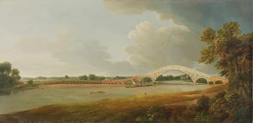 Tableau Vieux pont Walton sur toile pour habiller un grand mur vide
