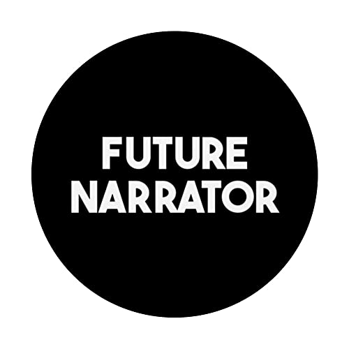 Future Narrator PopSockets Swappable PopGrip, Black - Image 3