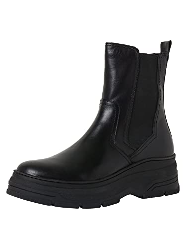 Marco Tozzi Damen 2-2-25472-29 Chelsea-Stiefel, Black Nappa, 38 EU