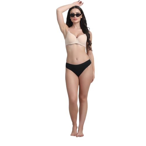 Image of Quttos PrettyCat Lightly Padded Underwired Sexy T-Shirt Bra with Chain Strap