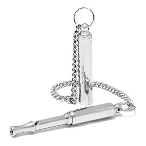 Acme Silent Dog Whistle Silver Cover