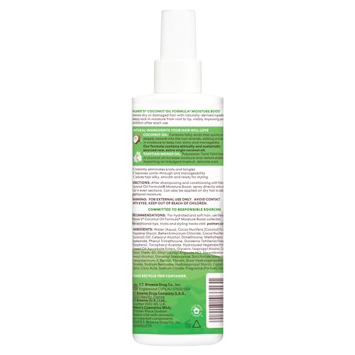 Coconut Oil Leave-in Conditioner by Palmers for Unisex - 8.5 oz Conditioner - (Pack of 2) - Image 3