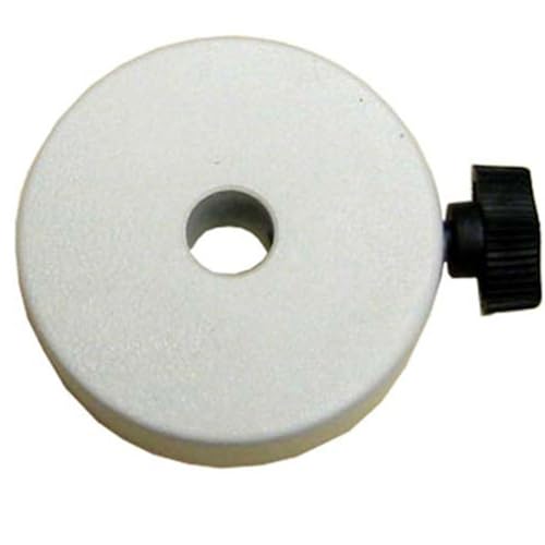 iOptron 1kg (2.2lbs) Counterweight for SmartEQ and SmartEQ Pro Mounts, White