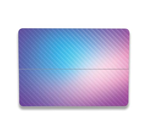Image of MightySkins Carbon Fiber Skin Compatible with Microsoft Surface Laptop Studio 2 (2023) Full Wrap Kit - Royal Haze | Protective, Durable Textured Carbon Fiber Finish | Easy to Apply | Made in The USA