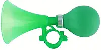 Buzina de ar para bicicleta infantil, 1 peça, anel de alarme colorido para crianças, meninos, meninas, guidão de plástico, sino, scooter, acessórios de bicicleta