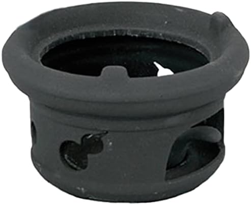 Set of 5 Kaisen Pot, Black Shichi-Wheeled Style Stove, 5.9 x 3.7 inches (15 x 9.5 cm), Made Overseas, Reinforced Japanese Tableware, Sake Cup, Restaurant, Inn, Commercial Use