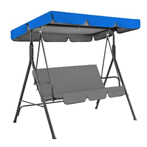 Cubierta para columpio impermeable y resistente al sol en azul real 3
