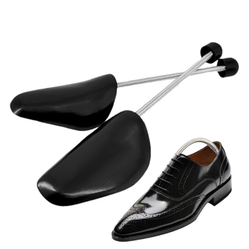 Estirador de zapatos para mujer, ancho ajustable, soporte para botas, soporte resistente con bobina de resorte de tensión para zapatos de cuero y zapatos deportivos, Para hombre, Refer to description