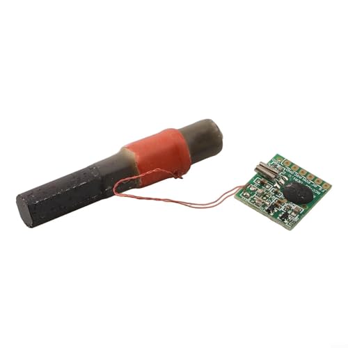 JJY40K60K Módulo Receptor para Radio Reloj con Antena, Módulo de Señal de Tiempo de Doble Banda 40/60KHz para Arduino, 22x13.5x1 mm