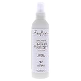 Shea Moisture 100% Virgin Coconut Oil Leave-in Treatment, Shine Curly and Tame Frizz for Tangle-Free