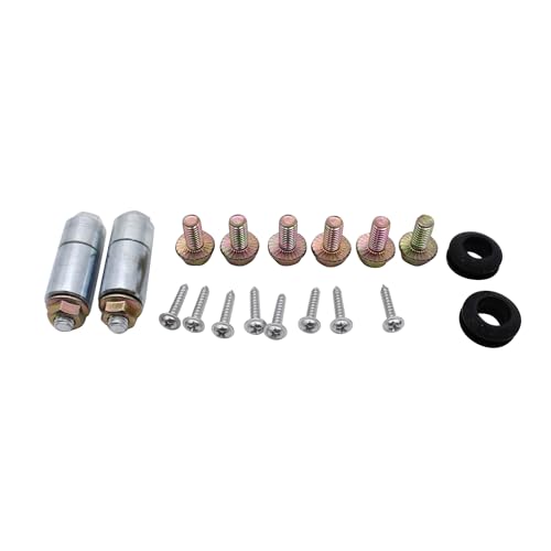 Image of 1 Set SHLPDFM Two 2 Door Street Hot Rat Rod Flat Glass Power Window Kit with Switches Wiring