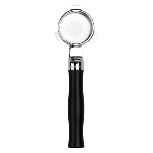 Image of Normcore 54mm Flat Naked Bottomless Portafilter with Built-in High Extraction Basket Fits 54mm Breville Sage Solis Barista Machines
