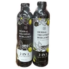 Shampoo & Conditioner (Kaffir lime herbal formula)