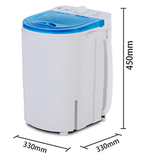 Mini Wasmachine 4.5KG Kleine Semi-Automatische Compacte Wasmachine, met Timer Control Was/Uitdroging Geïntegreerd, 450 X… - Image 8