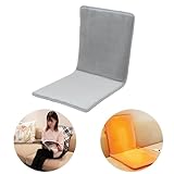 LaFuture ヒータークッション ホットマット 電気座布団 省エネ 9段階温度調整(ライトグレー)