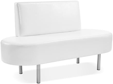 Amazon.com: OmySalon Waiting Room Bench Seating, Salon Reception Bench Office Chair, 60.6 ...
