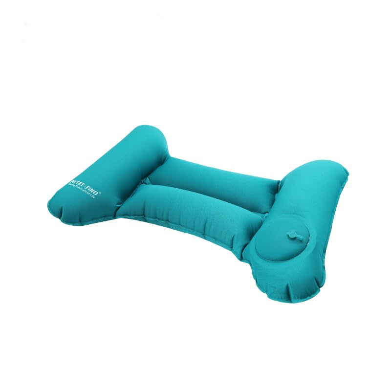 Pictet Fino Inflatable Back Pillow Portable Support Pillows Back Cushion for Chair Hand Press Inflation Chair Reading Pillow