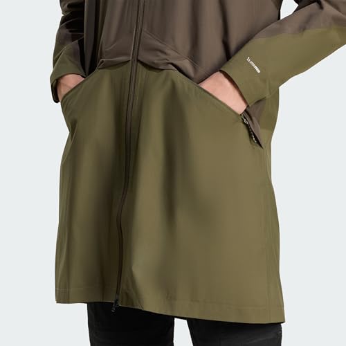 Parka impermeable Terrex Multi Adidas de hombre con tecnologia CLIMAPROOF transpirable 3