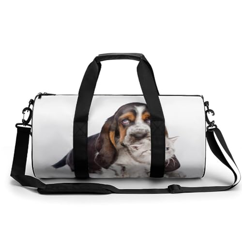 Sac de sport gym chaton chiot duffel bag bagage cabine randonnée