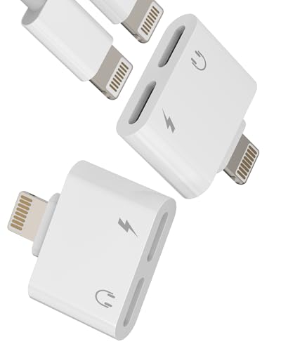 Ya en manzanajugosa.com: Adaptador Lightning Auriculares(2 Pack)para iPhone 14 13 Pro Max para iPad Cargador Audio Cable Adapter Certificado MFI para Apple Conector Headphones Microfono AUXiliar Accesorios Doble Lighting Jack