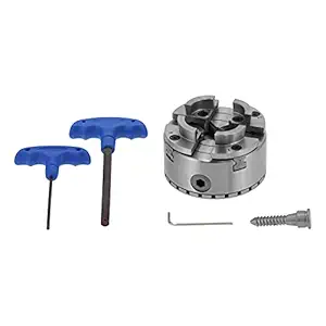 Wedinard Wen, Woodworking Chuck Self - Centering Lathe Chuck for Supporting Clamping for Supporting and Centring for Woodworking Machine Tools for Capable Of Clamping