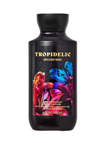 Bath and Body Works Super Smooth Body Lotion Sets Gift For Women 8 Oz (Tropidelic)
