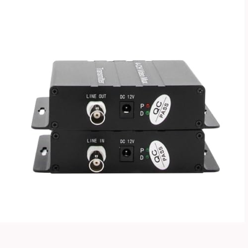 4 Channel Analog Video Multiplexer HD Video Over Coax for CCTV Camera Transmitter and Receiver Included - Thumbnail 3