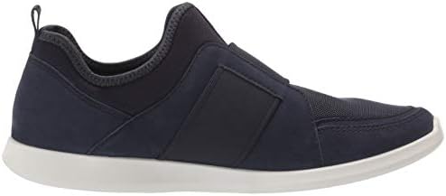 ECCO womens Sense Ii Band Slip on Sneaker, Night Sky Nubuck Textile, 8-8.5 US | Image 5