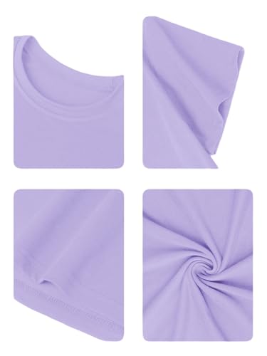 Image of SOLY HUX Girl's Short Sleeve Graphic Tees Crew Neck Beach Tops Casual Summer T-Shirts