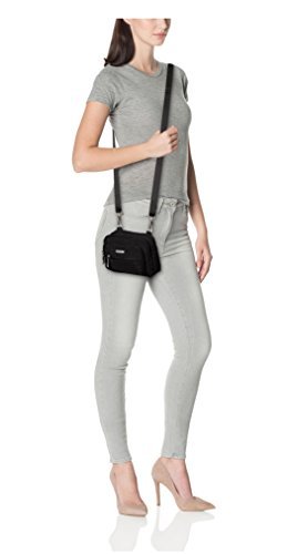 Baggallini Triple Zip Small Crossbody Bag