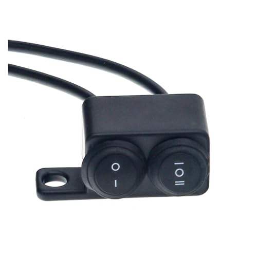 Double interrupteur de guidon moto pour résoudre le manque de commandes